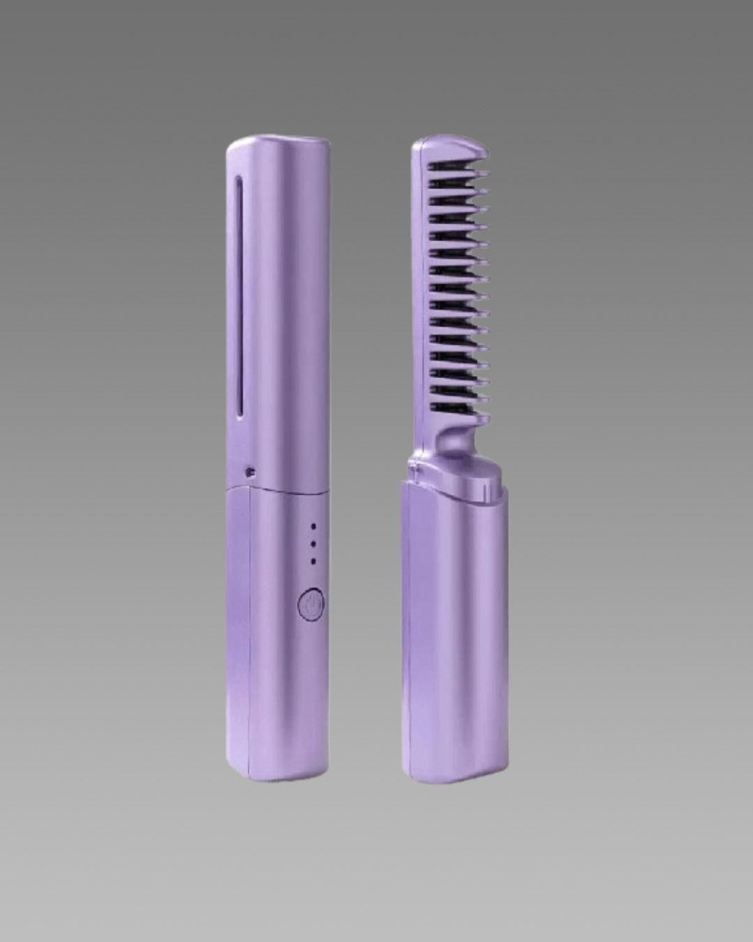 Portable Mini Cordless Hair Straightener Comb