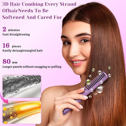 Portable Mini Cordless Hair Straightener Comb